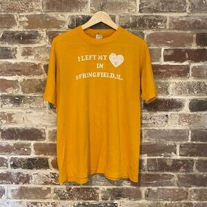 Vintage T-shirt I left my heart in Illinois